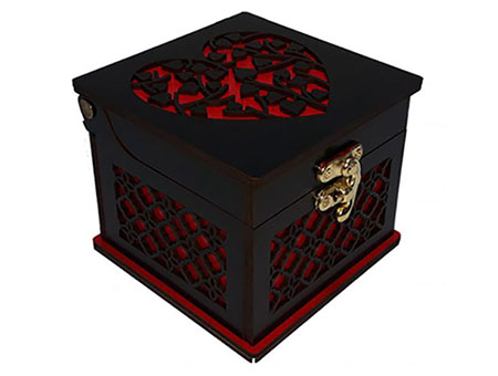 جعبه چوبی ولنتاین