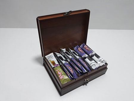 جعبه چوبی طرح اسپرسو